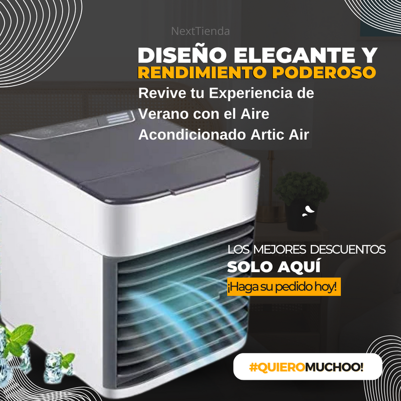 Mini Aire Acondicionado Portátil - Arctic Air Ultra Ambiente Frio.