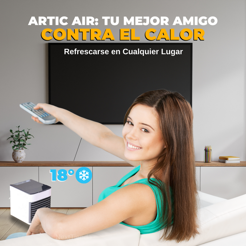 Mini Aire Acondicionado Portátil - Arctic Air Ultra Ambiente Frio.