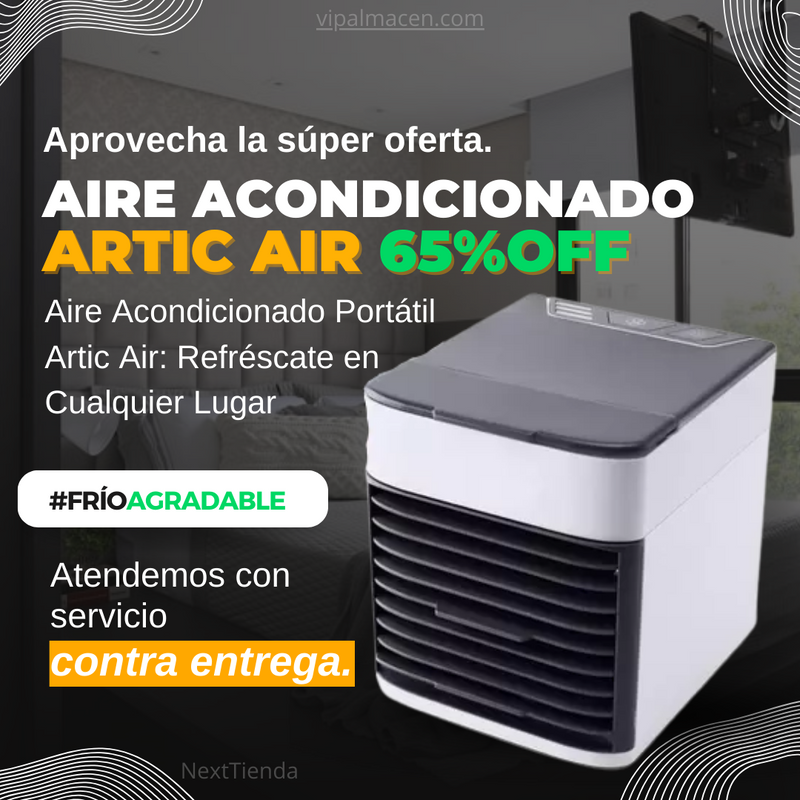 Mini Aire Acondicionado Portátil - Arctic Air Ultra Ambiente Frio.