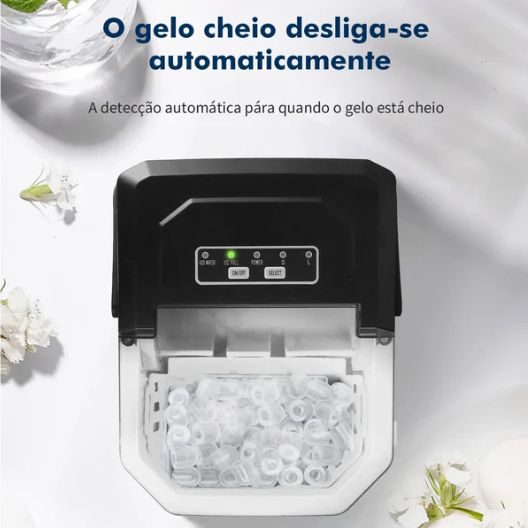 Smartice - Maquina de Gelo Portátil - Exclusividade Black Friday Decora Lar