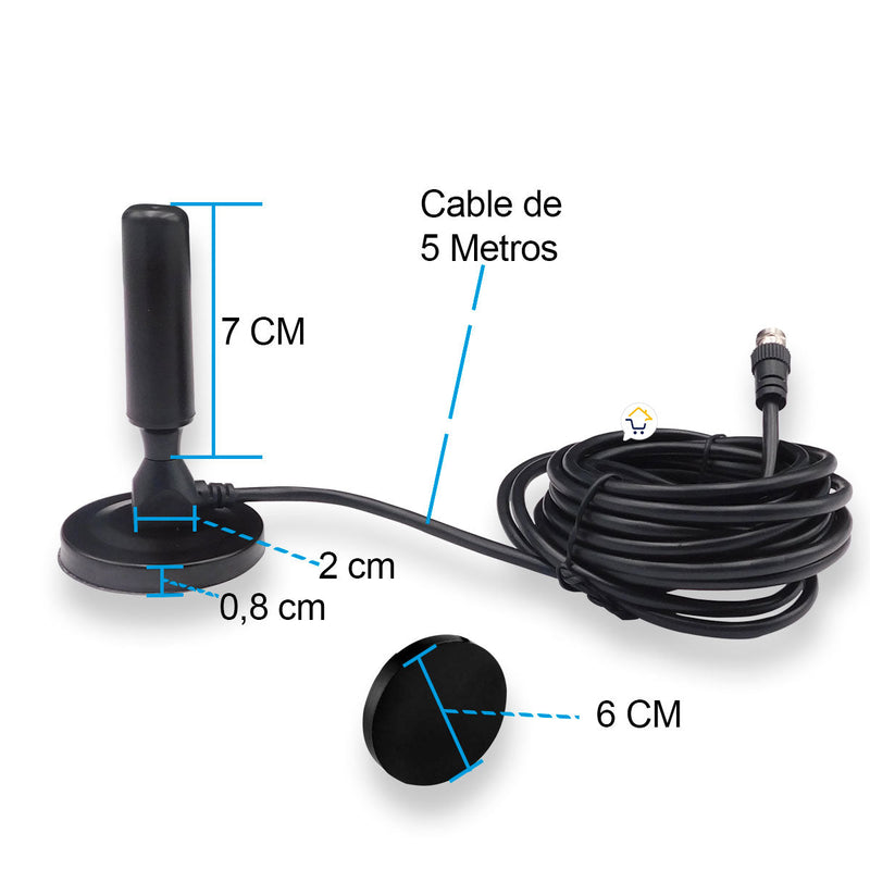 Antena Digital HDTV All Tech Terrestre Interior MN-3020