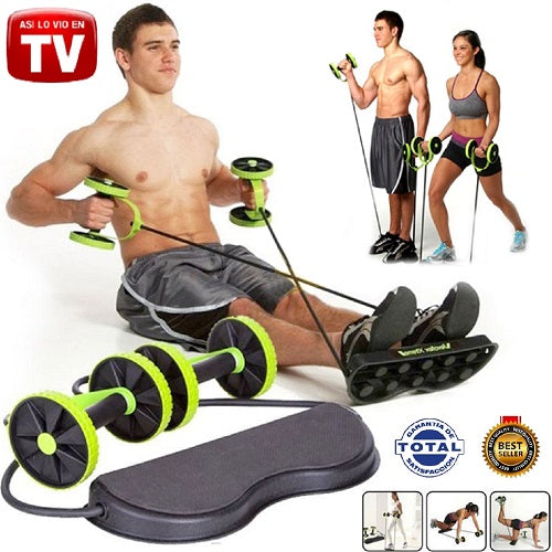 Revoflex Xtreme Rueda Para Ejercicios Fitness Tonificador 6 Niveles