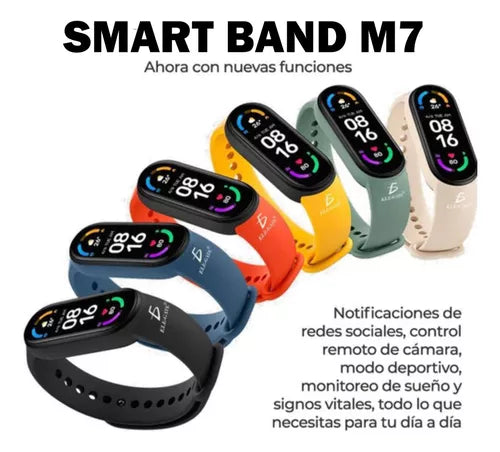 Smart Band Reloj Inteligente Pulsera Sport Fitness Watch M7