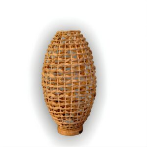 Lámpara Colgante de Ratán – Diseño Decorativo