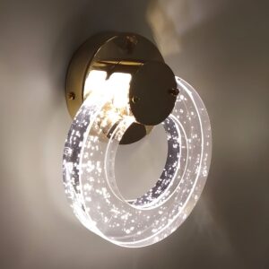 Aplique Panel Anillo Cristal