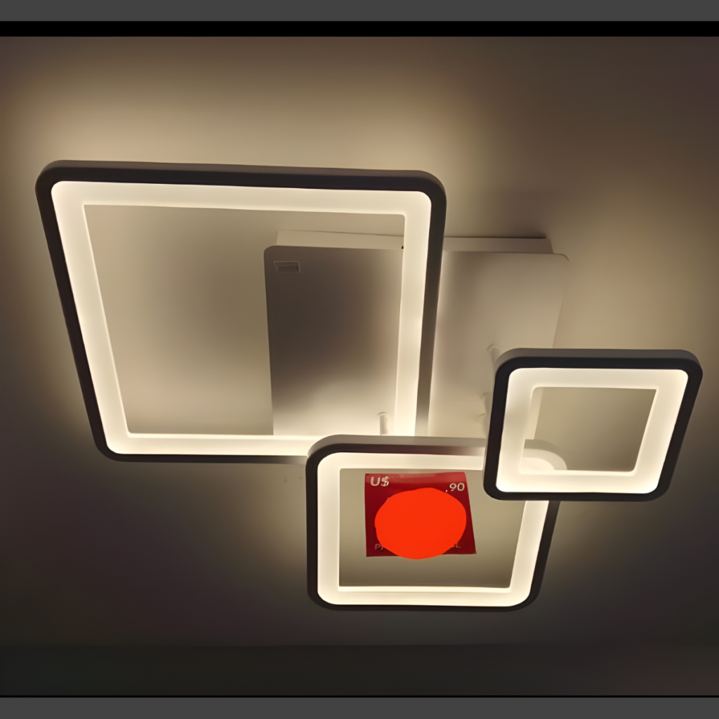 Aplique Iluminación techo 60x60